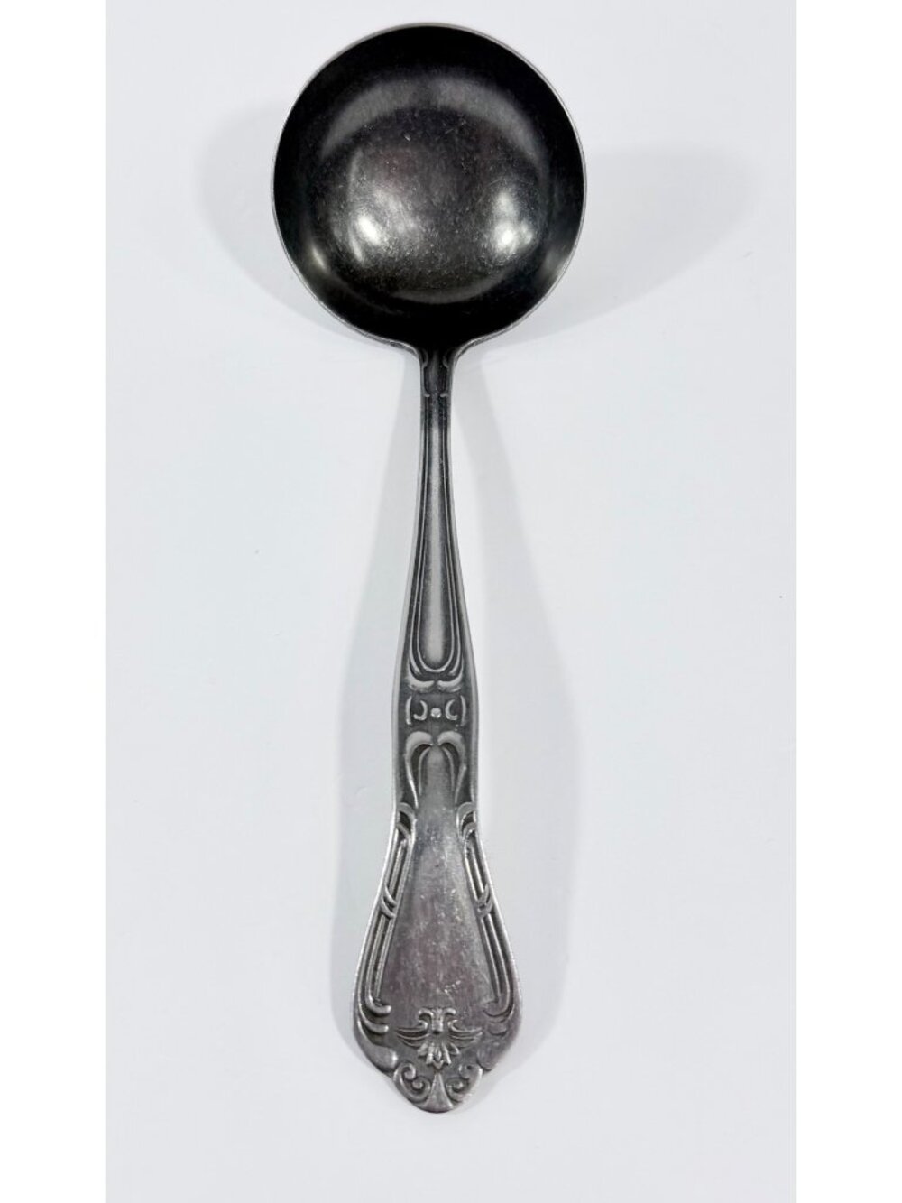 Vollrath 2-ounce Serving Ladle Embossed Handle Stainless Steel Ornate Soup Vinta